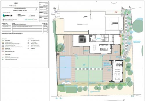 plan de jardin